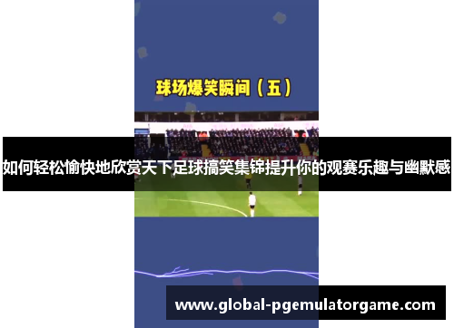 如何轻松愉快地欣赏天下足球搞笑集锦提升你的观赛乐趣与幽默感